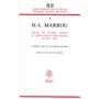 BB n°5 - Henri-Irenée Marrou - Crise de notre temps et réflexion chrétienne (de 1930 à 1975)