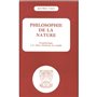 Philosophie de la nature ou cosmologie