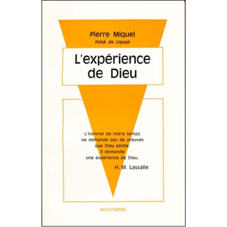 L'expérience de Dieu