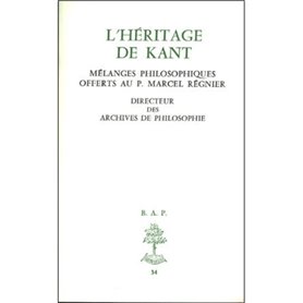 BAP n°34 - L'héritage de Kant