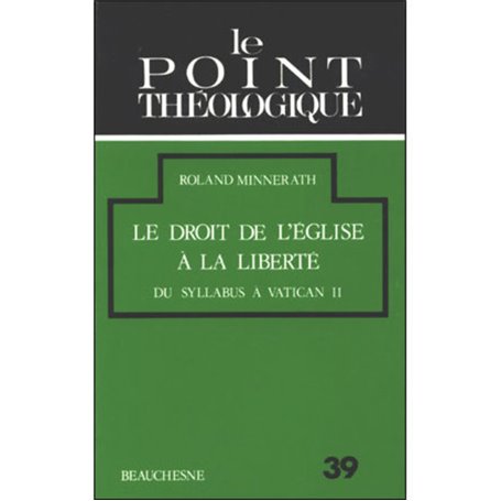 Le droit, de l'église à la liberté