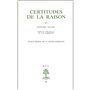 BAP n°39 - Certitudes de la raison