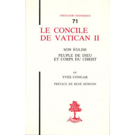 TH n°71 - Le concile de Vatican II