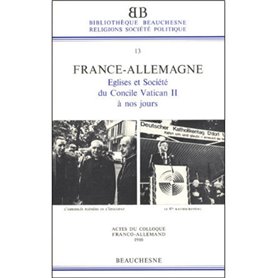 BB n°13 - France-Allemagne - Eglises et Société du Concile Vatican II à nos jours