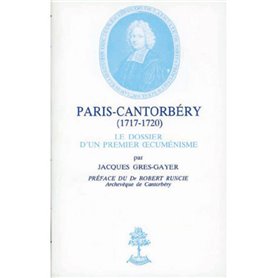 Paris-Cantorbery 1717-1720