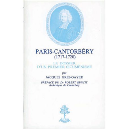 Paris-Cantorbery 1717-1720