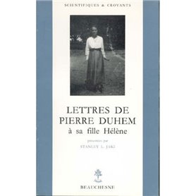 Lettres de Pierre Duhem à sa fille Hélène