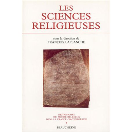 Les sciences religieuses - Le XIXe siècle 1800-1914