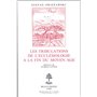 Les tribulations de l'ecclésiologie à la fin du Moyen Age