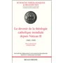 Le devenir de la théologie catholique