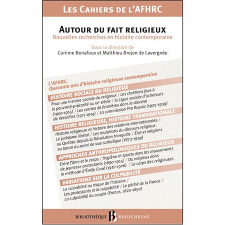 BB n°41 - Autour du fait religieux - Nouvelles recherches en histoire contemporaine