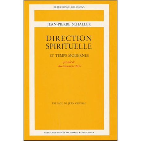 Direction spirituelle et temps modernes