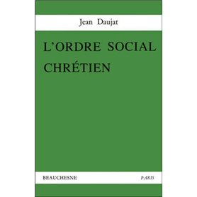 L'ordre social chrétien