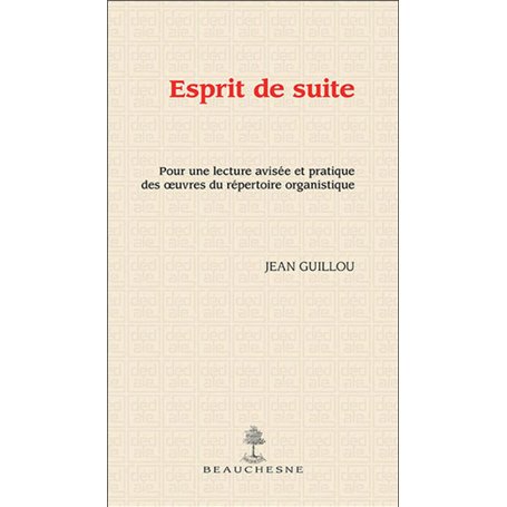 Esprit de suite