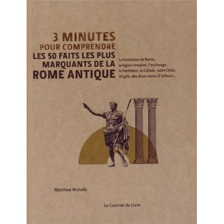 3 minutes pour comprendre les 50 faits les plus marquants de la Rome Antique