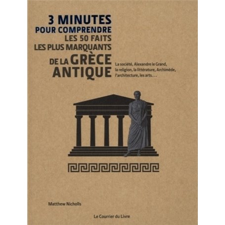 3 minutes pour comprendre les 50 faits les plus marquants de la Grèce antique