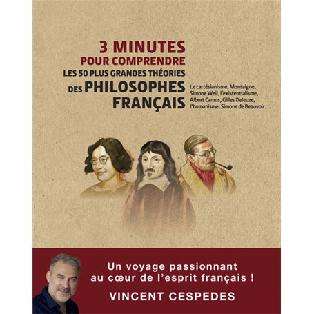 3 minutes pour comprendre les 50 plus grandes théories des philosophes français