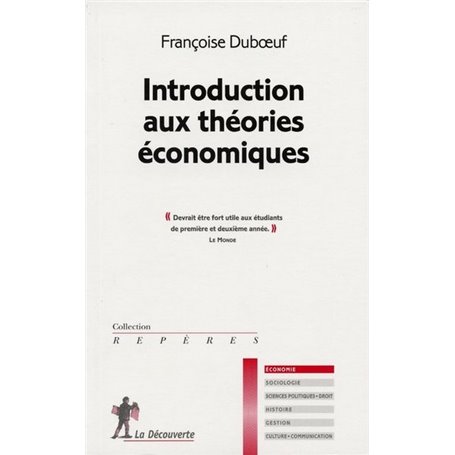 Introduction aux théories économiques