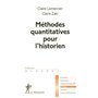 Méthodes quantitatives pour l'historien