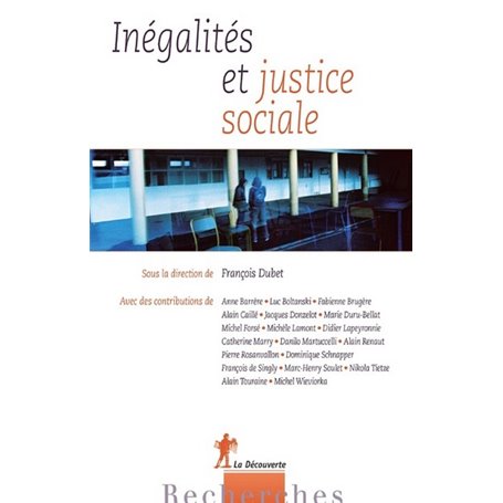 Inégalités et justice sociale