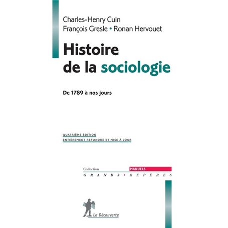 Histoire de la sociologie - De 1789 à nos jours