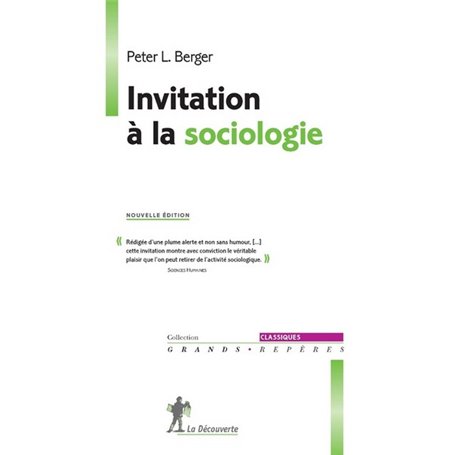 Invitation à la sociologie