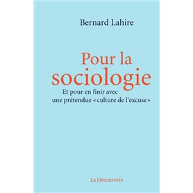 Pour la sociologie