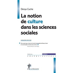 La notion de culture dans les sciences sociales