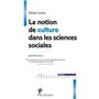 La notion de culture dans les sciences sociales