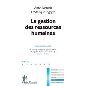 La gestion des ressources humaines 3e édition