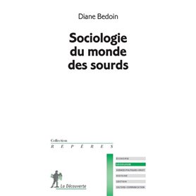 Sociologie du monde des sourds