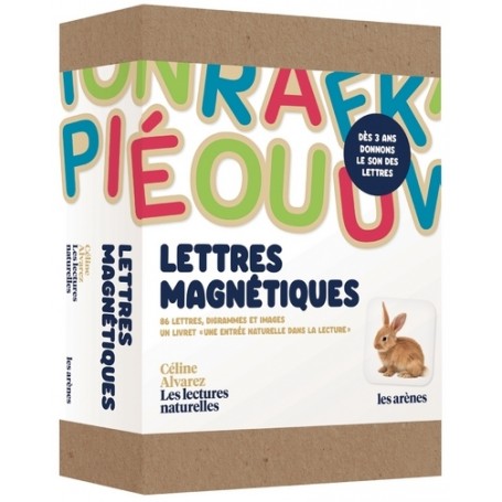 Coffret Lettres magnétiques - Céline Alvarez - Les lectures naturelles