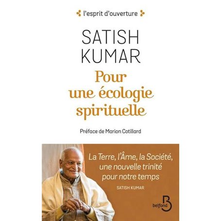 Pour une écologie spirituelle