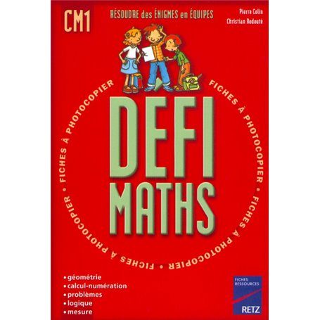 Défi maths CM1