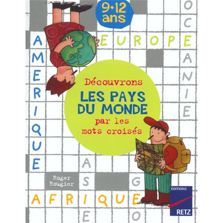 Découvrons les pays du monde par les mots croisés