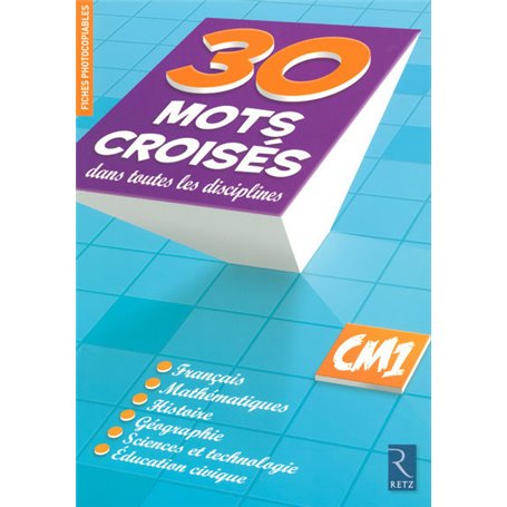 30 mots croisés dans toutes les disciplines