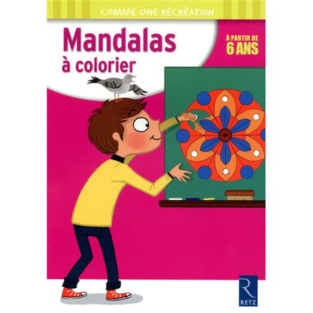 Mandalas à colorier - A partir de 6 ans