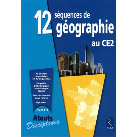 12 séquences de géographie au CE2