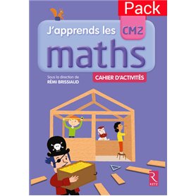 Pack de 6 J'apprends les maths CM2 - cahiers d'activités