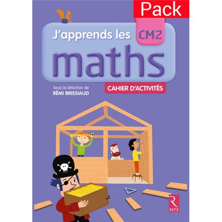 Pack de 6 J'apprends les maths CM2 - cahiers d'activités