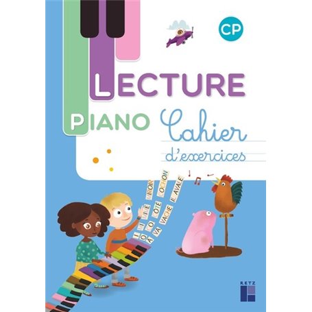 Méthode de lecture Piano CP - Cahier d'exercices