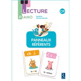 Lecture piano CP - Panneaux référents