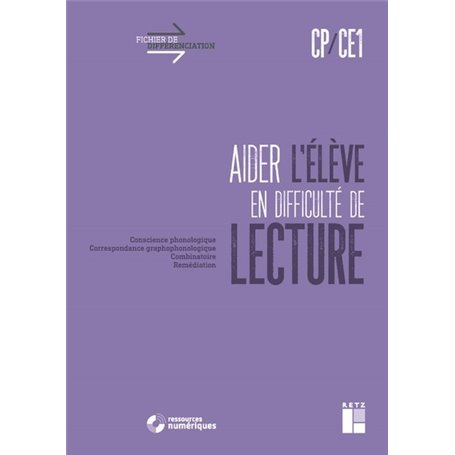 Aider l'élève en difficulté de lecture cycle 2 + téléchargement