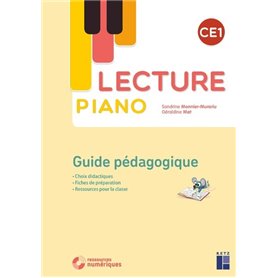 Lecture Piano CE1 - Guide pédagogique + CD-Rom