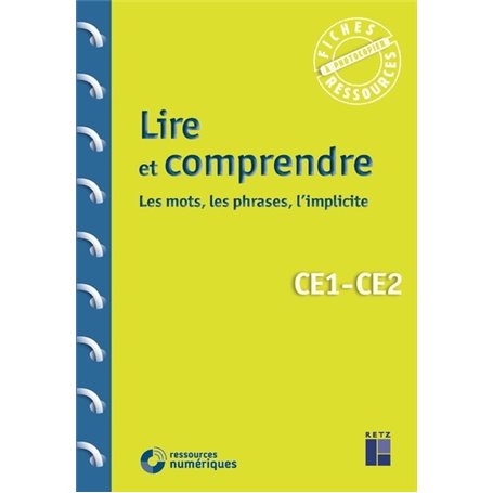 Lire et comprendre les mots, les phrases, l'implicite CE1-CE2 + téléchargement