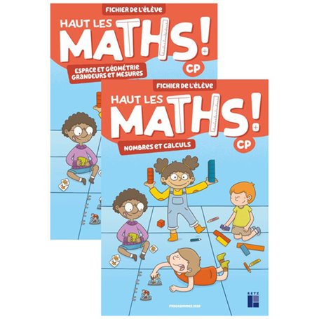 Haut les maths CP - Fichier de l'élève en 2 volumes ED 2021