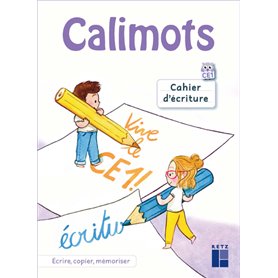 Calimots CE1 - Cahier d'écriture