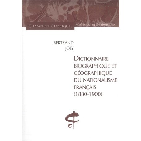 Dictionnaire biographique et géographique du natio