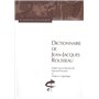 Dictionnaire de Jean-Jacques Rousseau