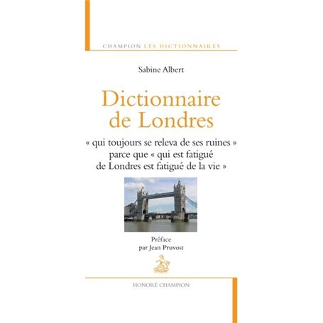 Dictionnaire de Londres